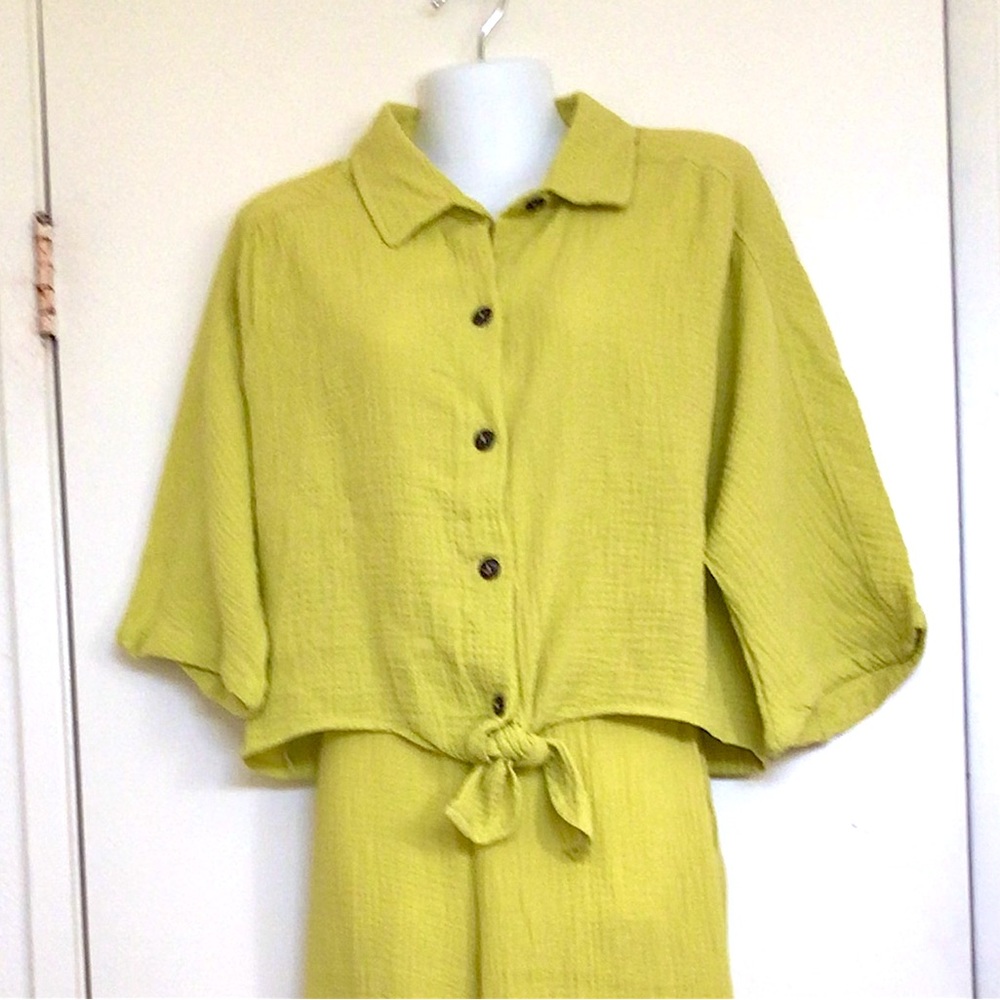 Kaktus Boxy Gauze Shirt
